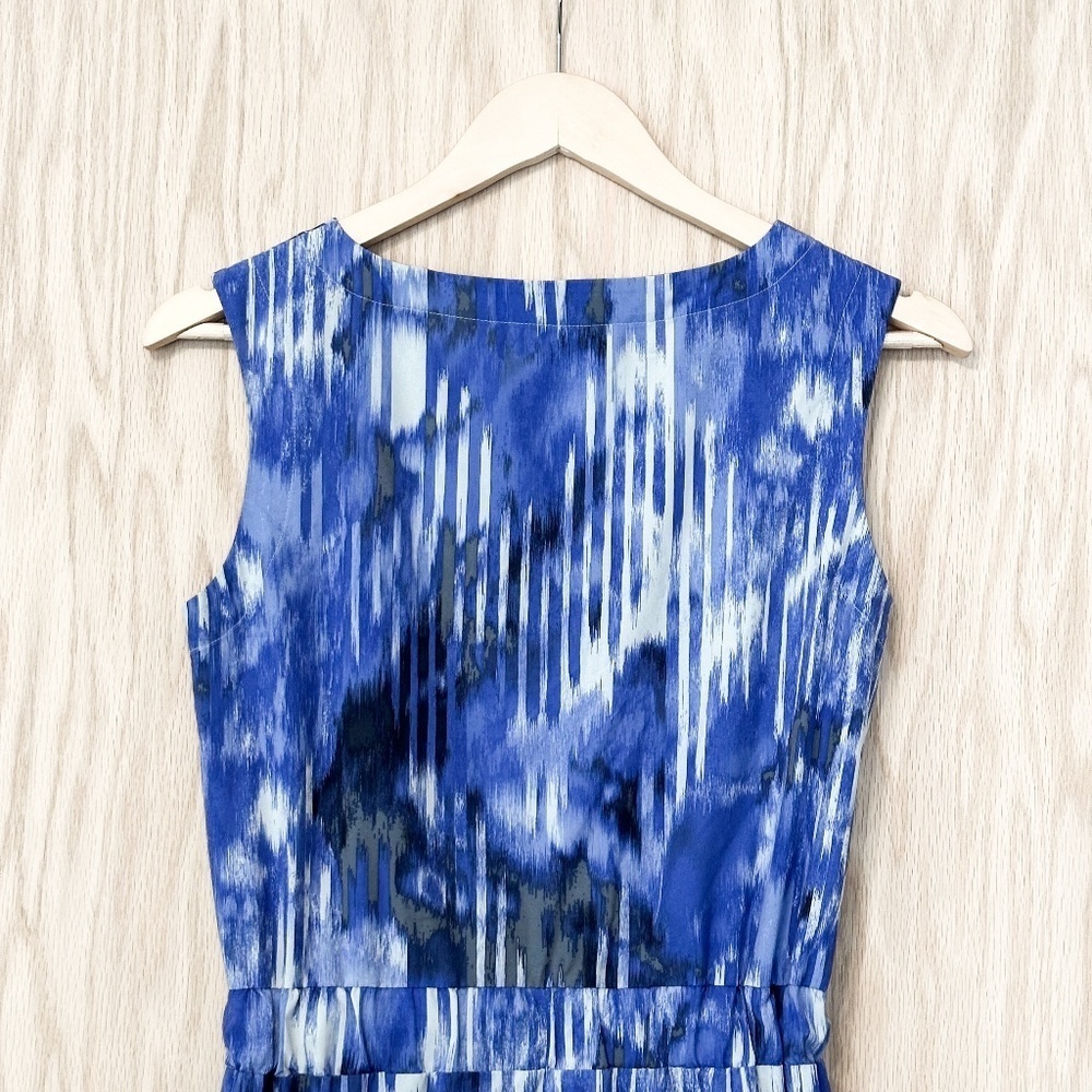 Athleta Wailea Astra Sleeveless Dress in Baja Blue Size 2 - Picture 7 of 10